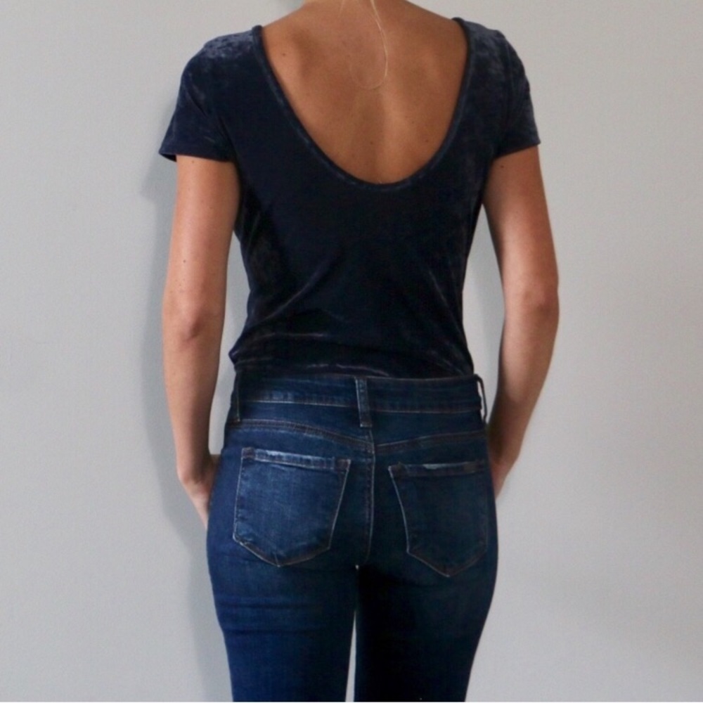 NWT American Eagle Velvet Bodysuit - Picture 3 of 3